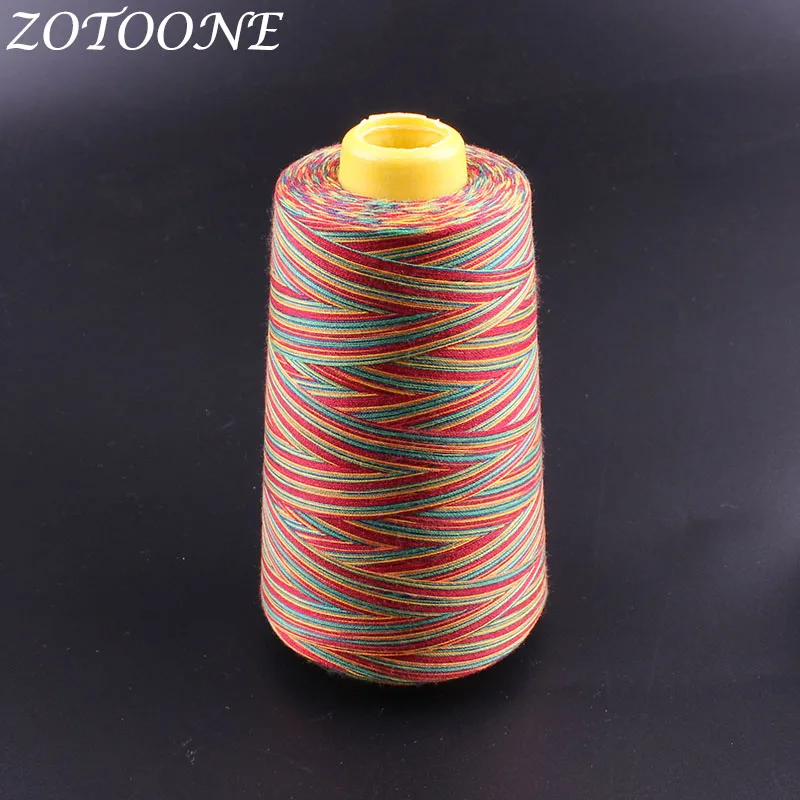 ZOTOONE 1500 м/рулон 40/2 цветная вышивальная швейная нить Dmc ручная красная Швейная для