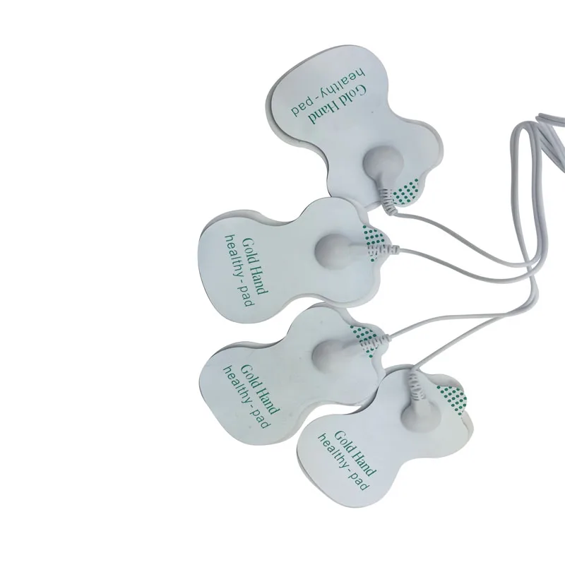 20 шт белые электродные подушечки для иглоукалывания цифровая терапевтическая