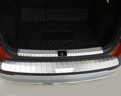 Внешний и внутренний протектор заднего бампера 2 шт. для Skoda Karoq 2017