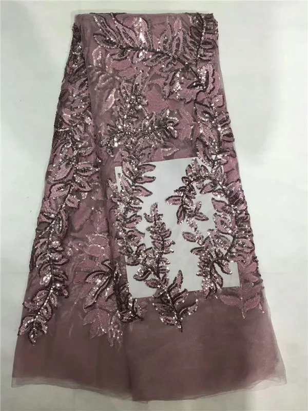 2018 Последняя зеленая французская африканская кружевная ткань высокого качества