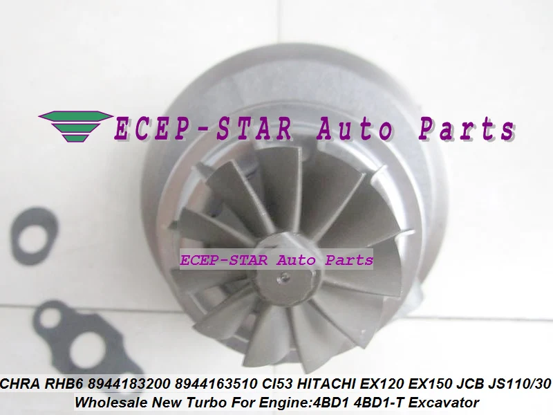 Турбокартридж CHRA core RHB6 8944183200 8944163510 8 94418 3200 894418 CI53 Turbo для HITACHI EX120 EX150 4BD1
