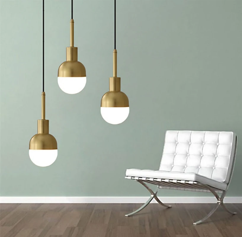 T светодиодный медный креативный светильник бар кофейня простой прожектор