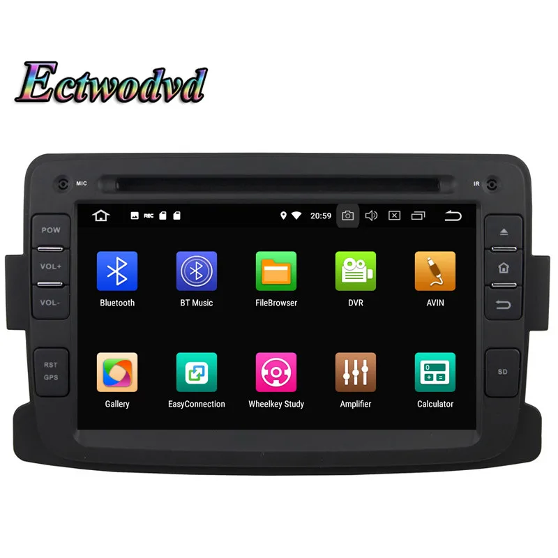 Ectwodvd Восьмиядерный 4G ram 64G rom Android 9 0 Автомобильный мультимедийный dvd-плеер