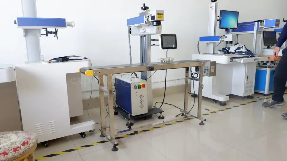 Волоконная лазерная маркировочная машина 30 Вт для