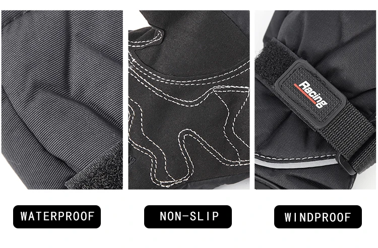 Vemar Мотоциклетные Перчатки мотоцикл зимний жесткий корпус Guantes мото перчатки водонепроницаемые ветрозащитные с сенсорным экраном для женщин Сноубординг ATV