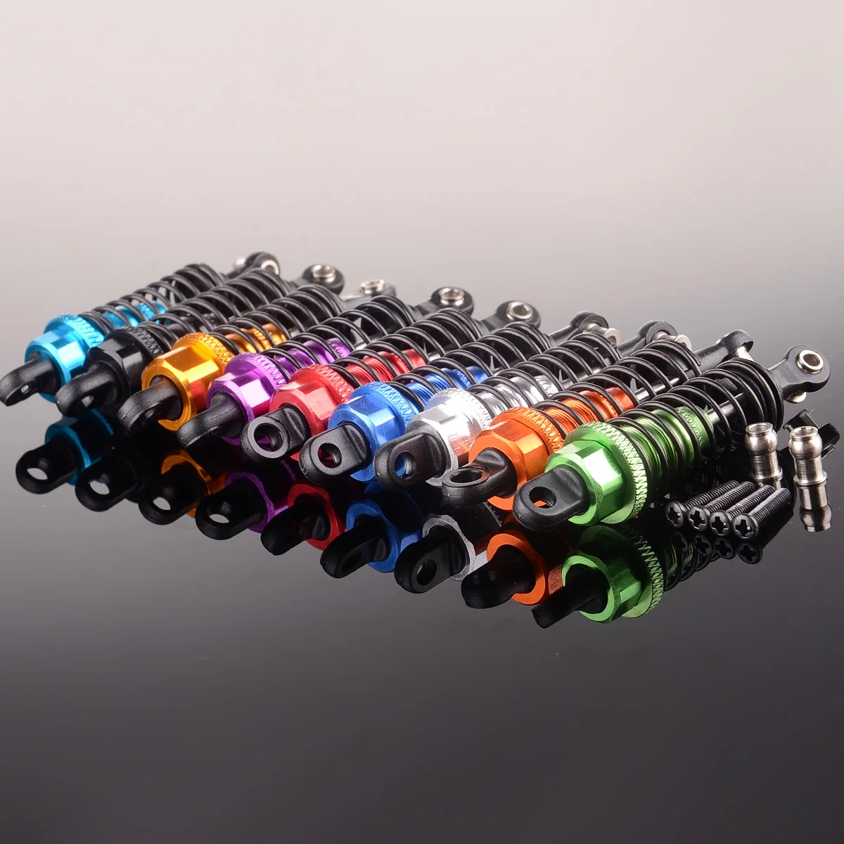 Алюминиевый передний амортизатор 65 мм 580018 HSP 4WD RC 1/18 RK WLtoys A949 55|wltoys a|rc 1/18front shock |