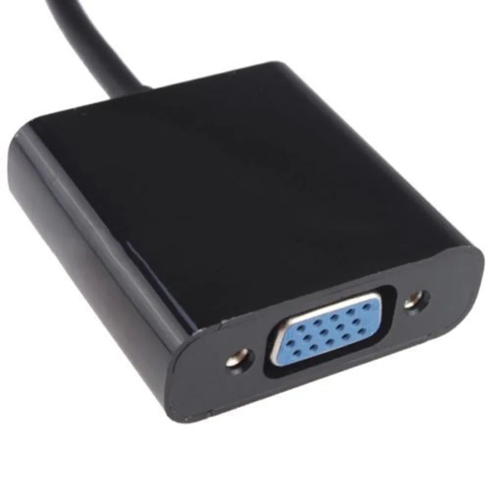 Новый 1080 P Micro HDMI к VGA Женский видео кабель конвертер адаптер для портативных ПК |