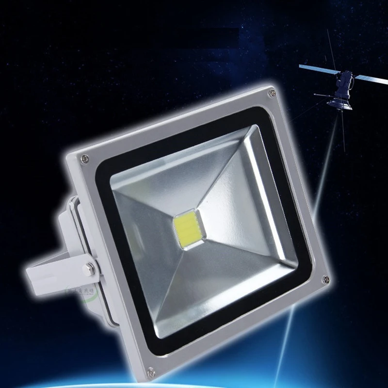 LukLoy LED Большой мощный прожектор алюминиевый корпус и закаленное стекло маска для
