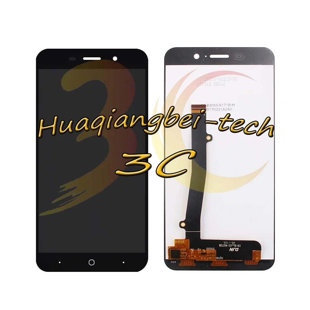 5,5 '' черный/белый для zte Blade A602 Полный ЖК-дисплей+ сенсорный экран дигитайзер в сборе протестирован с отслеживанием