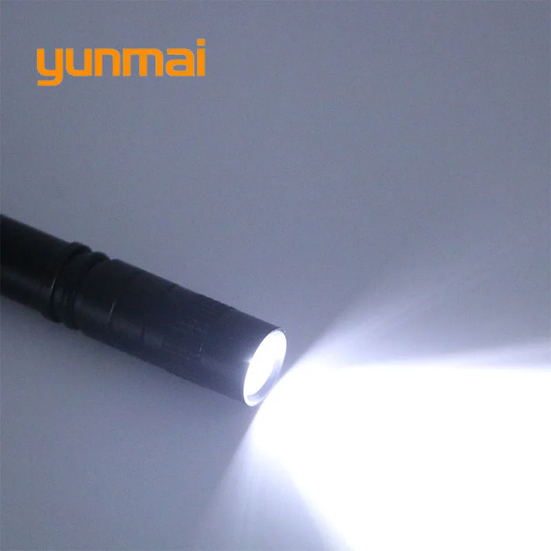 Yunmai Портативный карманный мини фонарик Новый XPE R3 Q5 2000 люмен светодиодный