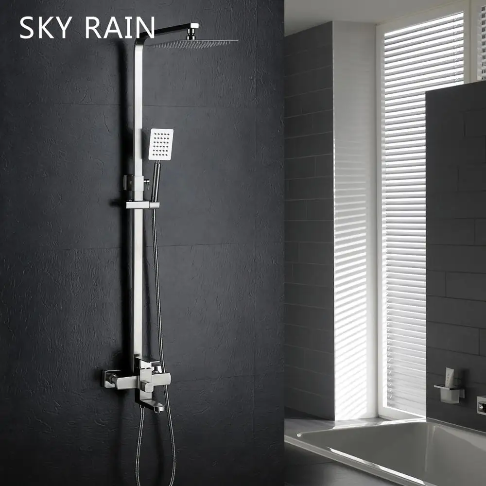 SKY RAIN ванная комната 8 дюймов 304 SUS хит продаж душ с дождевой насадкой ручной