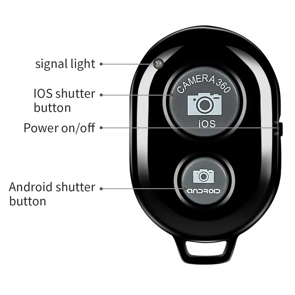 JKING Гибкая Губка Осьминог Мини штатив с Bluetooth пульт дистанционного спуска затвора