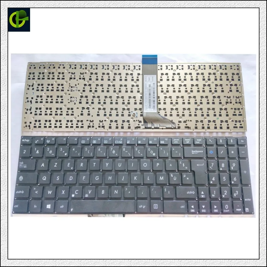 Французская клавиатура для ASUS X551 X551CA X551MA K555Y R511L R511LA R511LB R511LD R511LJ R511LN черная AZERTY FR |