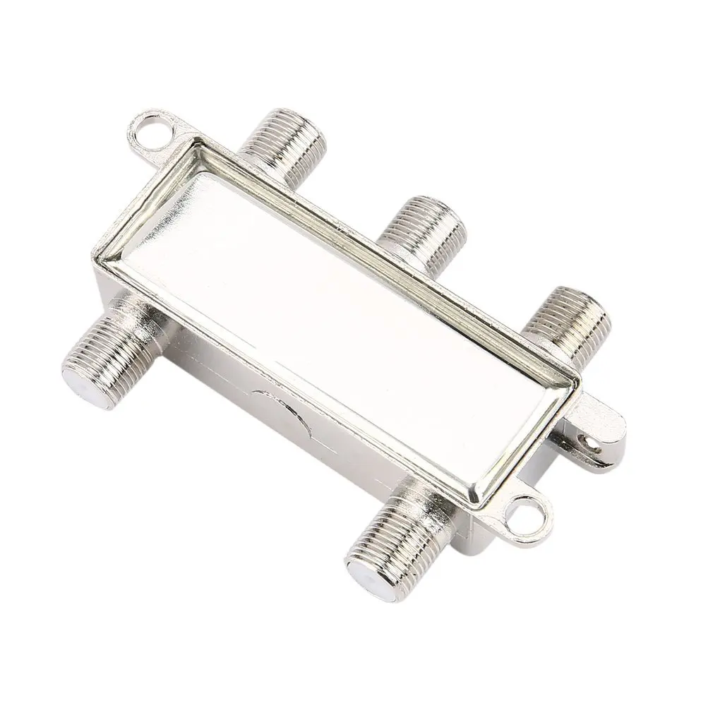 

4 Way 4 Channel Satellite/Antenna/Cable TV Splitter Distributor 5-2400MHz F Type SP-04 Booster Splitter Home Tv Equipments