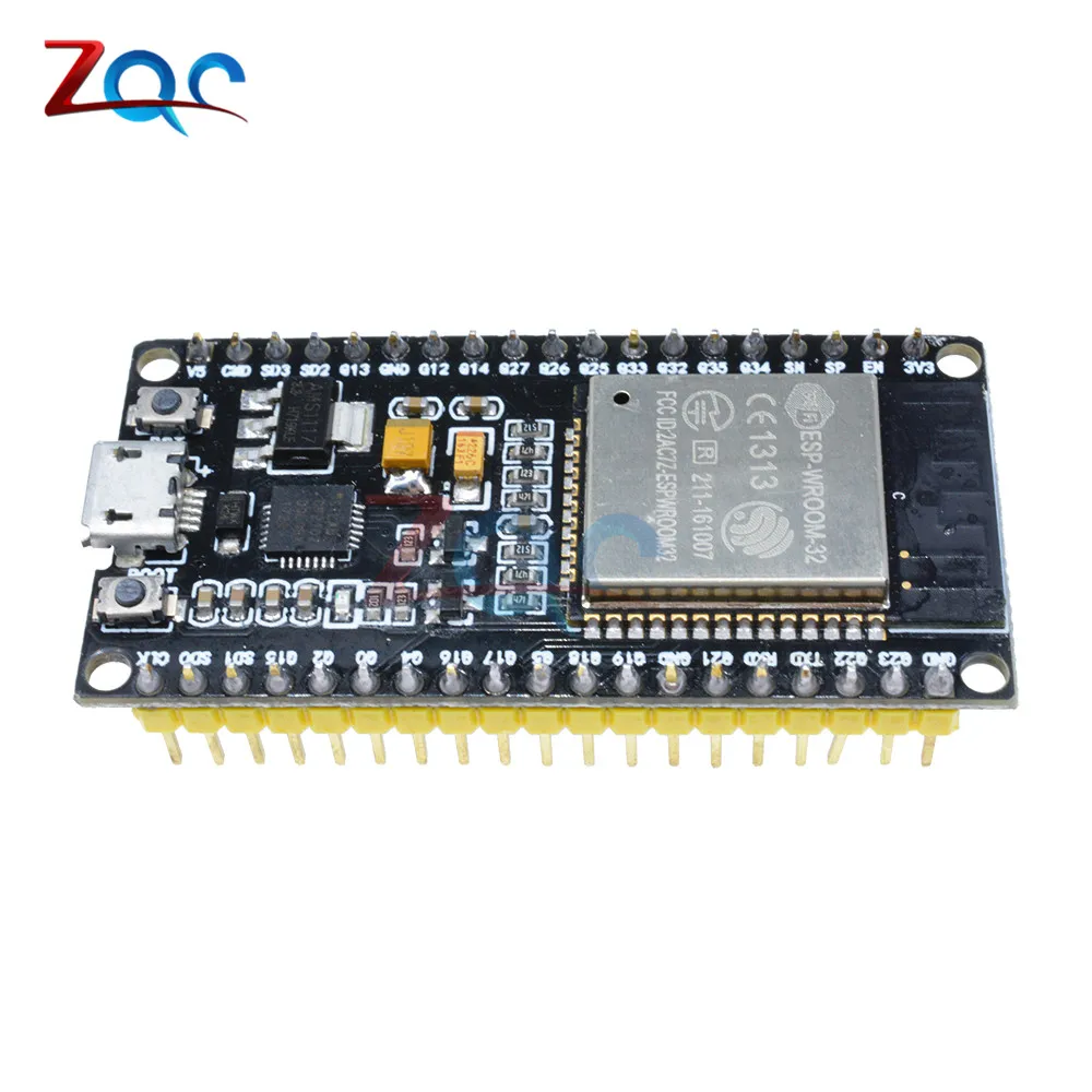 Беспроводная двухъядерная смарт плата ESP32 WiFi Bluetooth фильтры CP2102 модуль управления