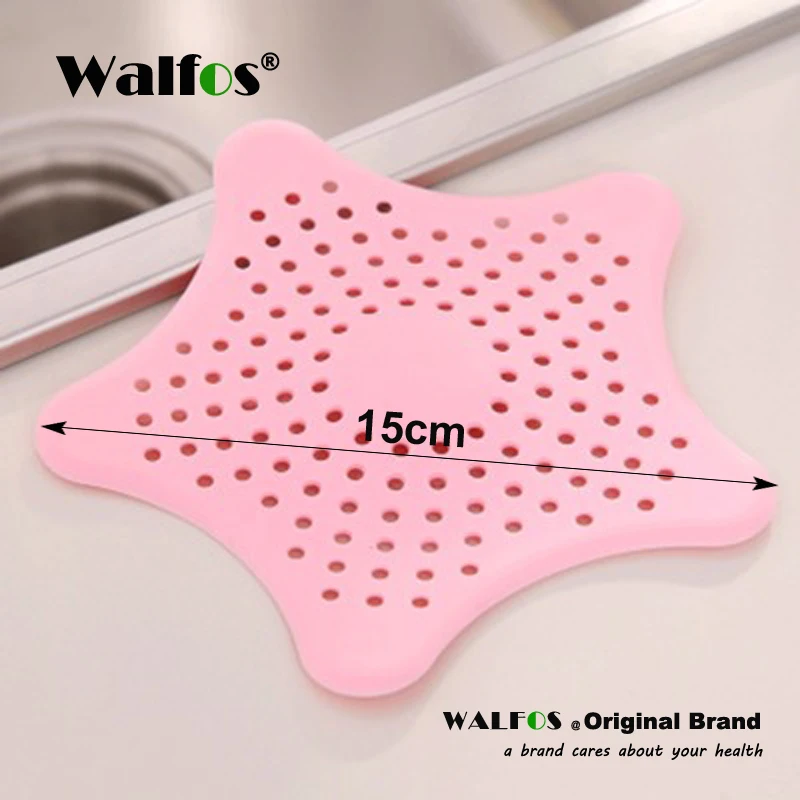 1Pc Silicone Kitchen Sink Filter Sewer Drain Hair Colanders Strainers Bathroom Home Cleaning Tool | Дом и сад