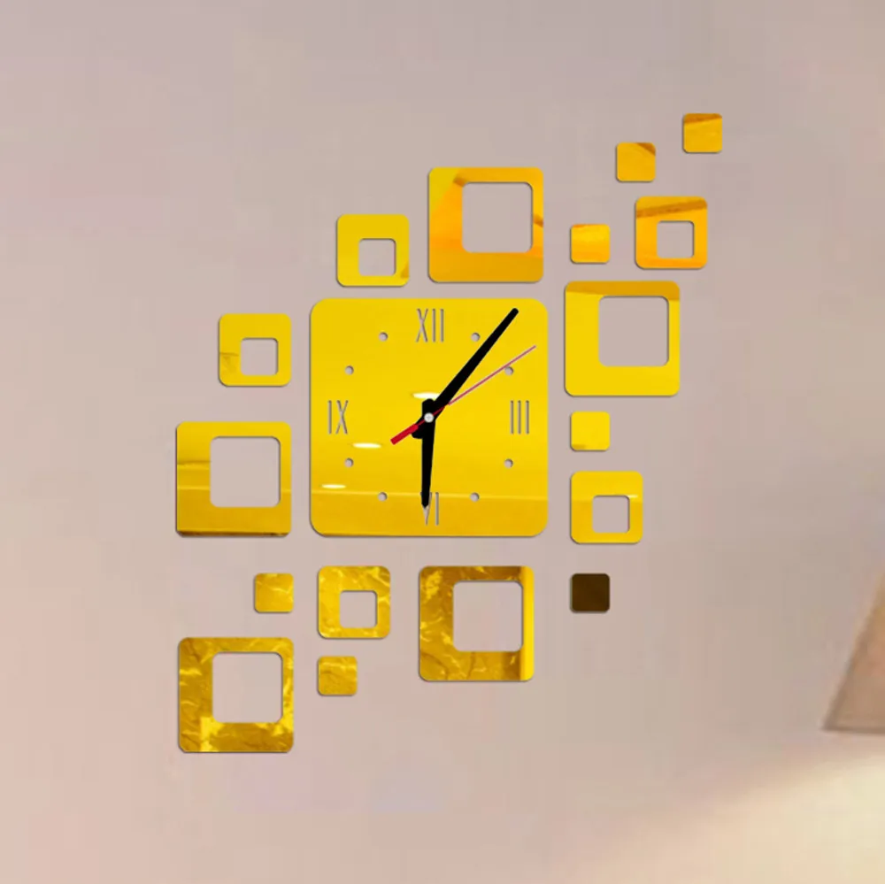 Дропшиппинг Новые DIY настенные стикеры Часы для гостиной спальни современные