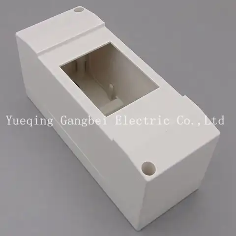 Пластиковая распределительная коробка для выключателя, 2 способа, внутри стены