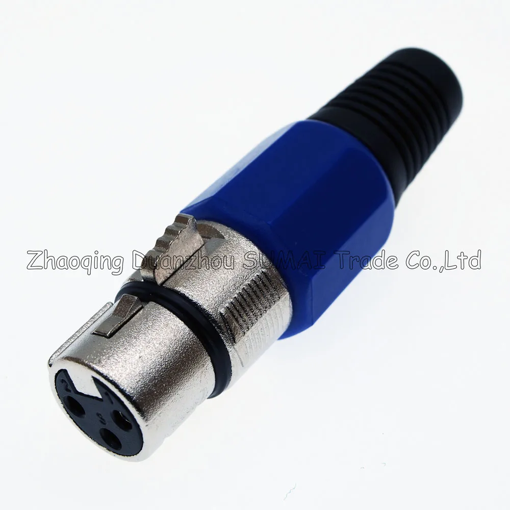 3Pin CANNON KTV Аудио Микрофон Разъем XLR 3 Pin female P микрофон/колонки разъем серебристый с