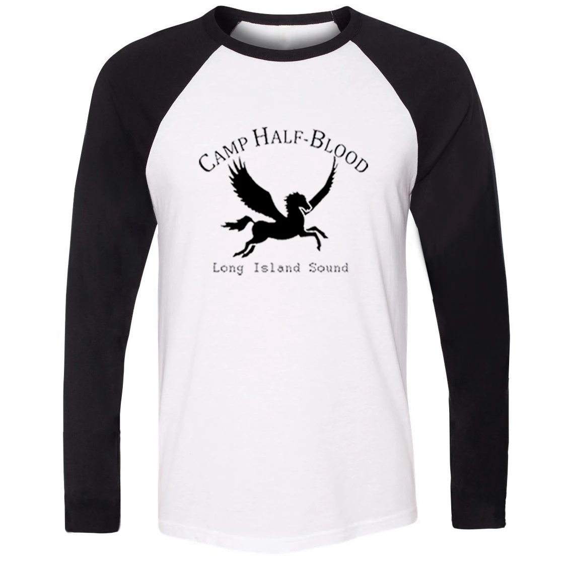 IDzn новая футболка с принтом в виде полукрови длинный остров мифология весна