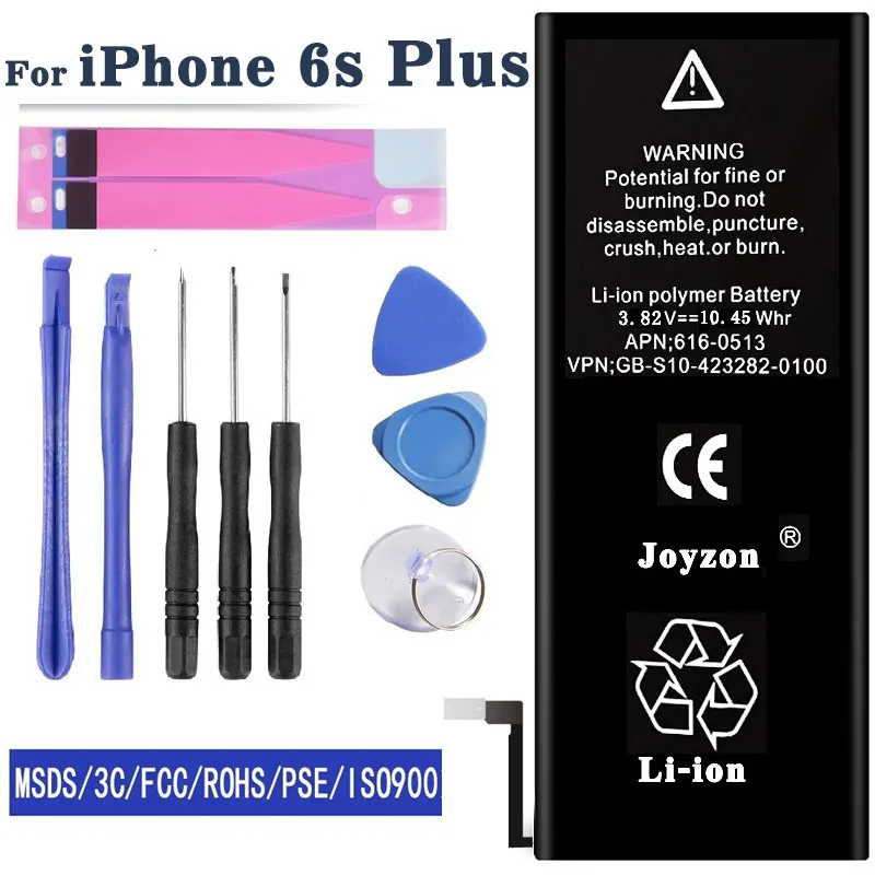 Лидер продаж 100% joyzon оригинальный мобильный телефон Батарея Замена для iPhone 6 S Plus