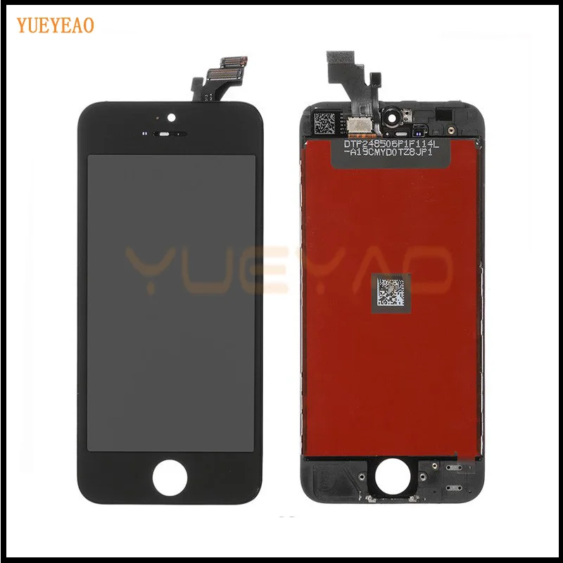 Yueyao нет битых пикселей ЖК экран для Apple Iphone 5 5G 5C 5S дисплей с сенсорным экраном в