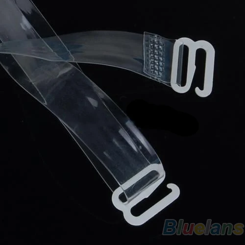 

6 Pairs Clear Crystal Invisible Bra Set Shoulder Straps 0J22 9BYN