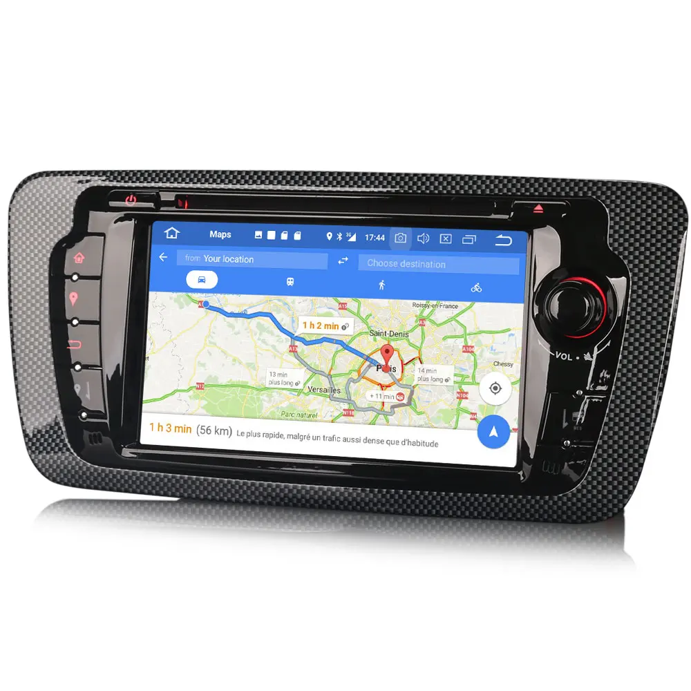 Erisin ES7822S 7 &quotAndroid 8 0 Автомобильный GPS радио DVR DAB + DVD для SEAT IBIZA|Автомагнитолы| |