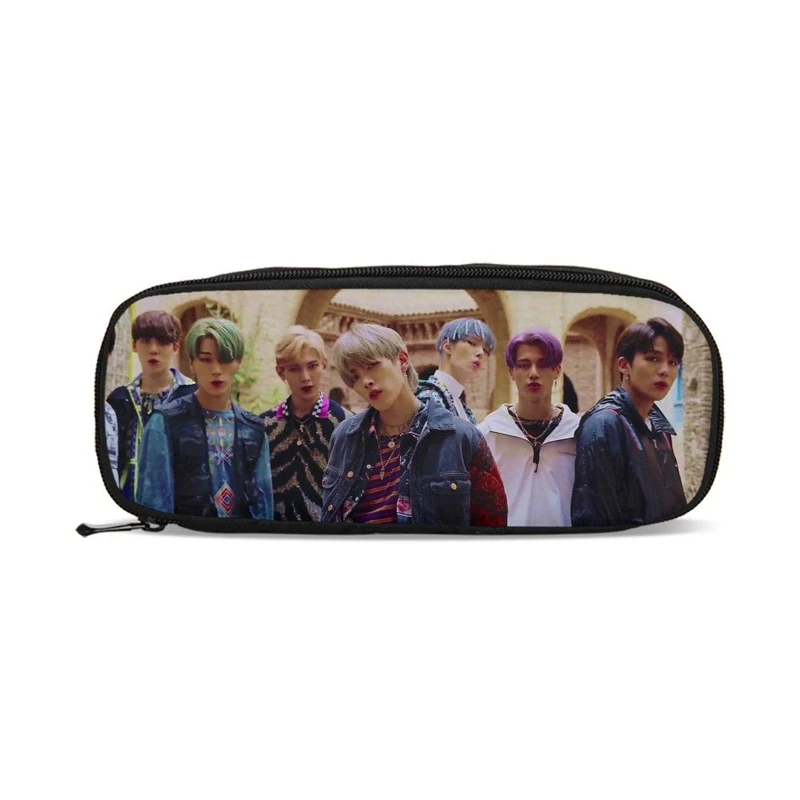 Фиолетовый Ateez школьные рюкзаки с принтом для девочек-подростков, сумки через плечо, большая детская школьная сумка, рюкзак для студентов, Mochila, повседневный рюкзак - Цвет: Фиолетовый