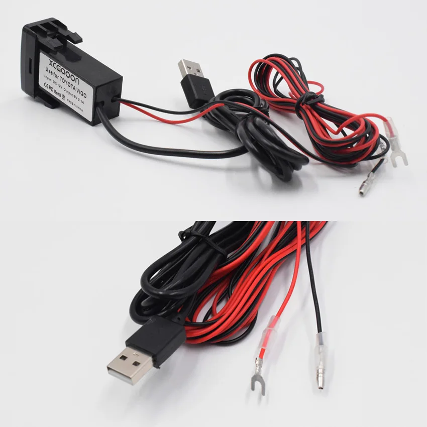 Специальное автомобильное зарядное устройство XCGaoon 5 в 2 1 а с USB интерфейсом