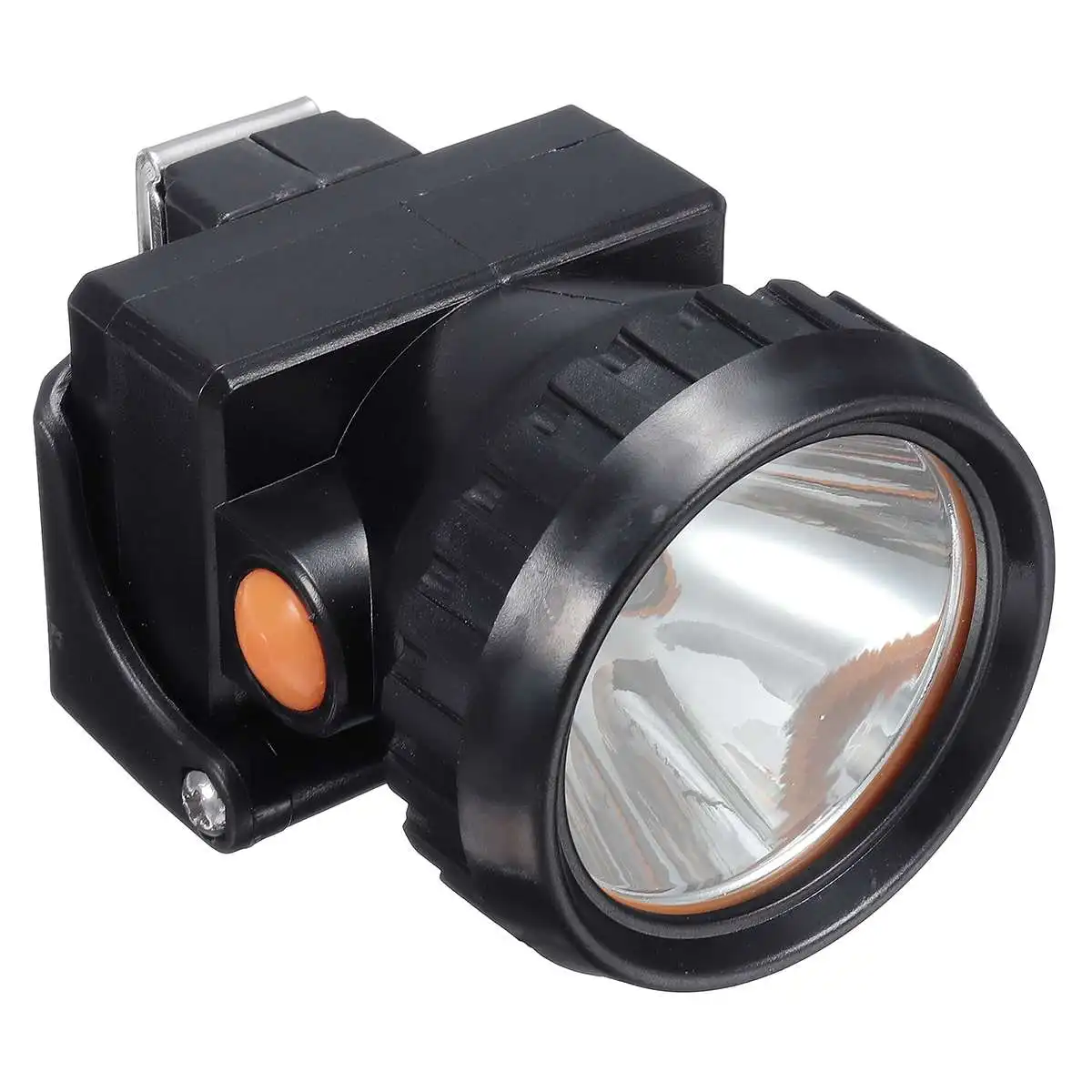 Miners Cordless Power LED Rechargeable Helmet Light Safety Head Cap Lamp Torch Working Headlamp Black Waterproof Headlamp Kit