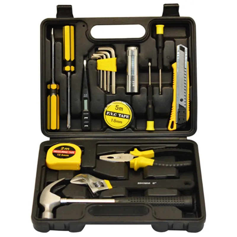 Ящик для инструментов с автомобильным набором бытовой ящик инструментов|Наборы