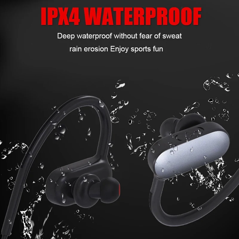 WhaY беспроводные стерео наушники Bluetooth бас в ухо гарнитура для iPhone X Samsung S6 Xiaomi с