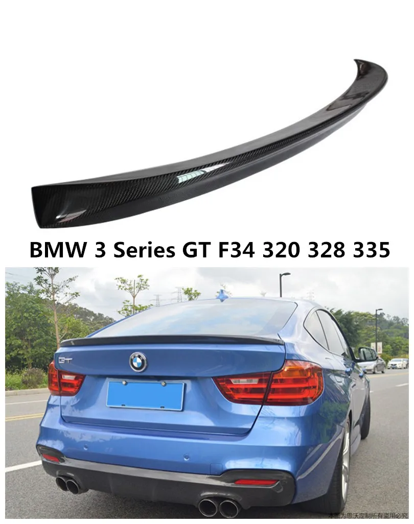 

Carbon Fiber Spoiler For BMW 3 Series GT F34 320 328 335 2014-2019 High Quality Rear Wing Spoilers Auto Accessories