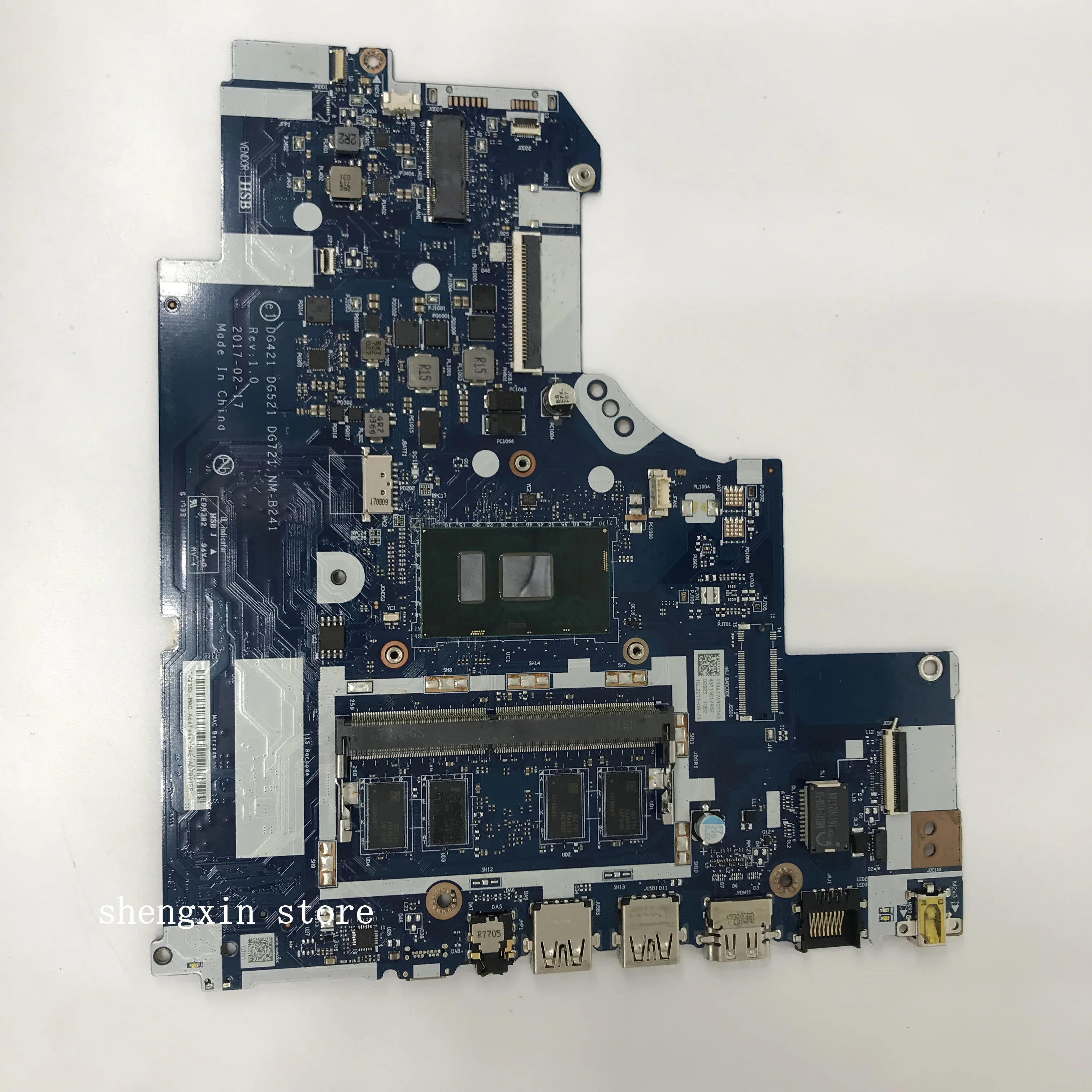 Материнская плата DG421 GD521 DG721 для ноутбука Lenovo 320 15ISK 520 15ISK|Материнские платы