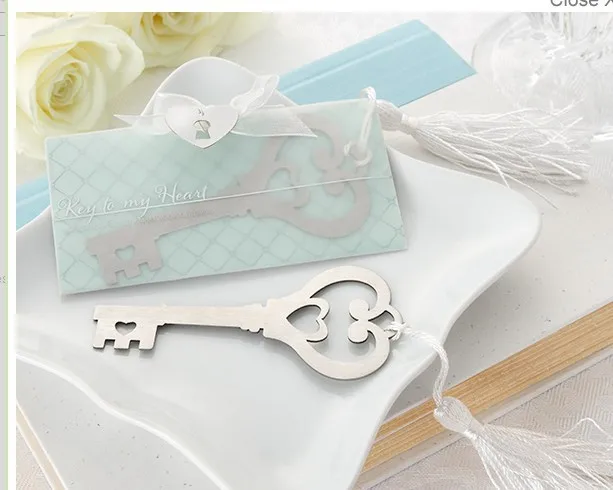 

Free shipping cute key style bookmark metal,bookmarks for book,special wedding gifts,105pcs/lot,wholesale