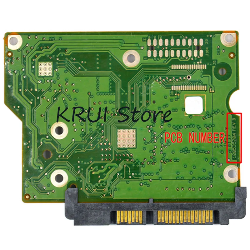 ST500DM002 ST35000413AS HDD PCB/материнская плата/плата номер: 100535704 REV B