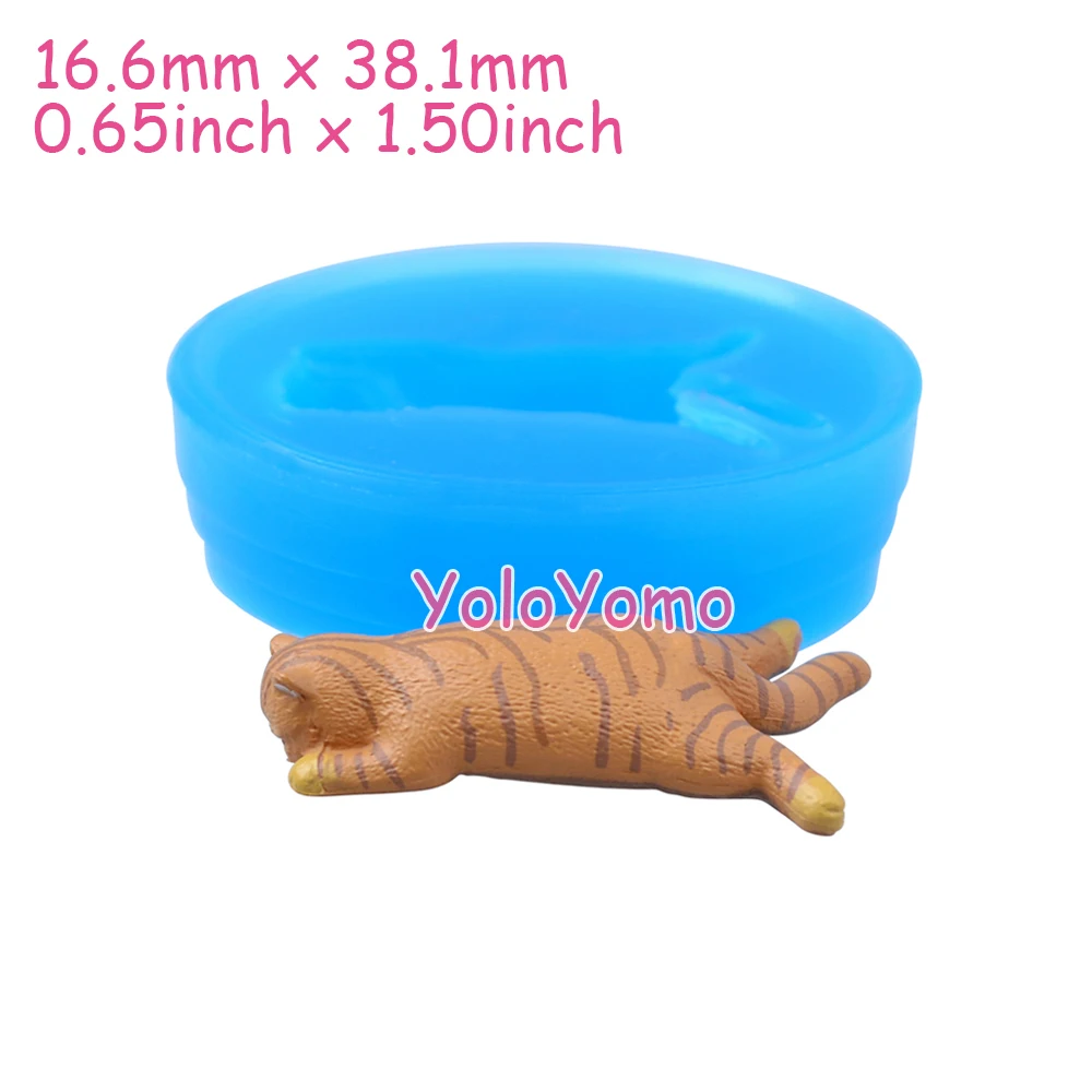 D567YL 38 1 мм 3D силиконовая форма в виде кота животных Sugarcraft помадка Конфеты Шоколад