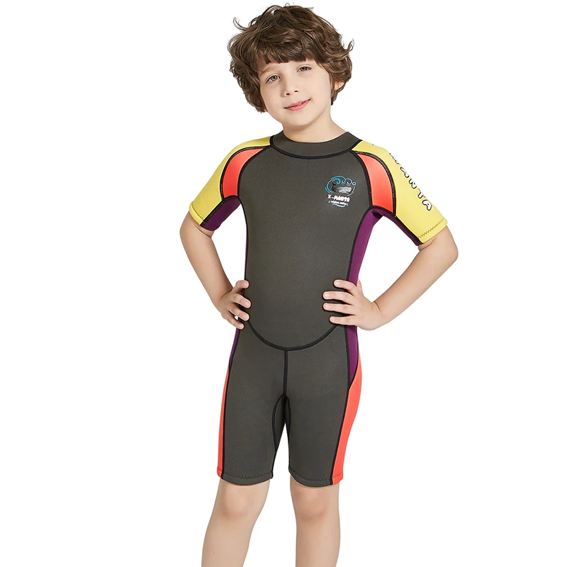 2019 детская для мальчиков водолазный костюм дети 2 5 мм неопреновый гидрокостюм
