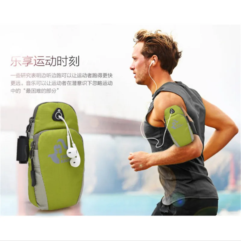 Лучшая повязка на руку для бега смартфона Спортивная Повязка держатель сумка