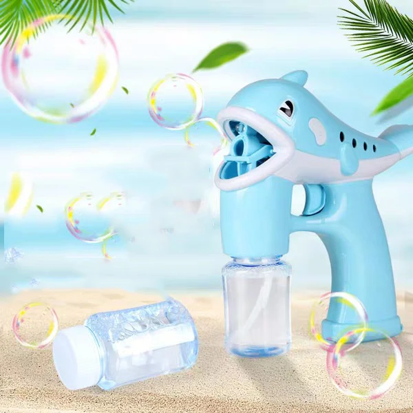 Bubble Machine Toys Electricity Dolphin gun Fully automatic Music children | Игрушки и хобби