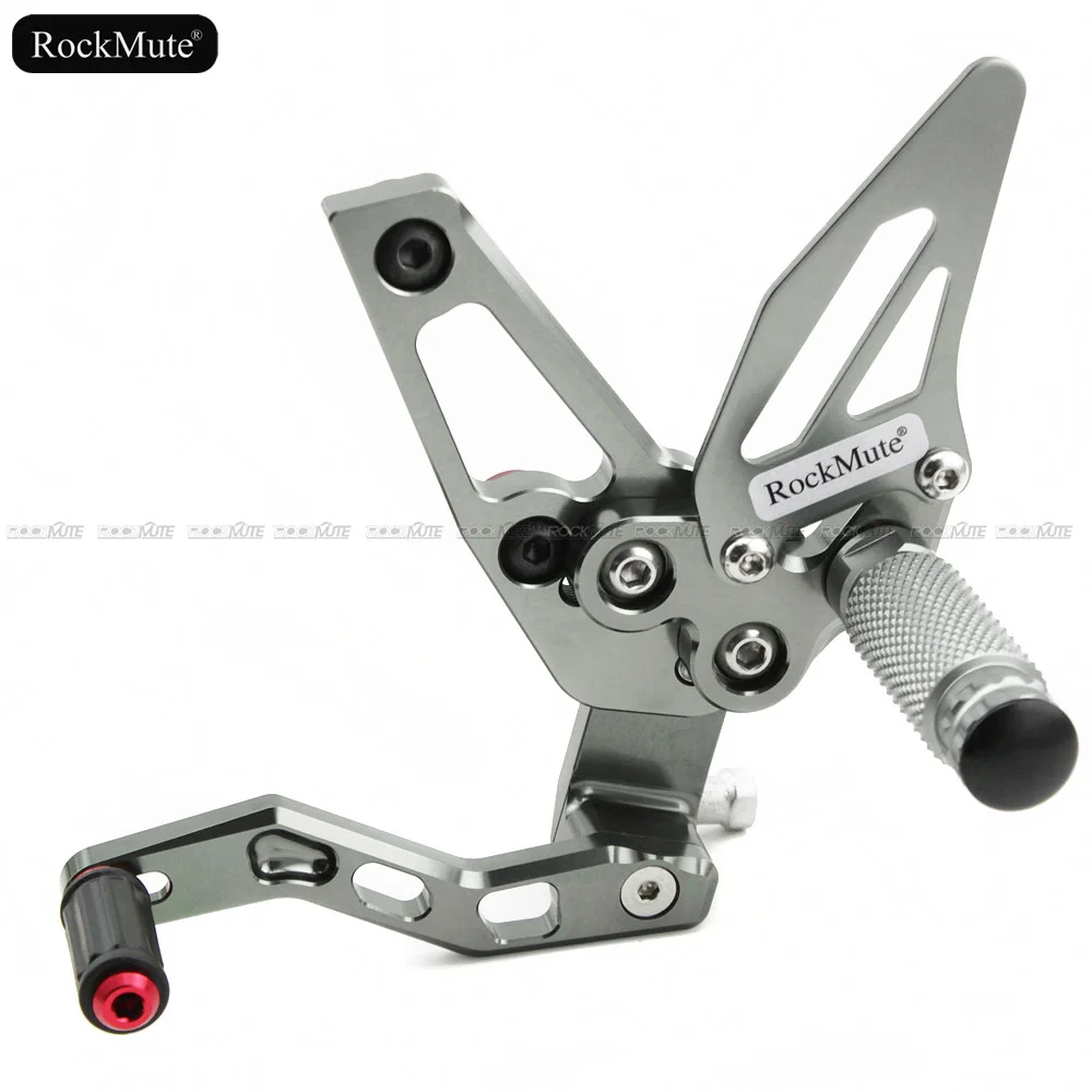 CNC алюминиевый мотоцикл Rearset задний Набор Подножки педаль Подножка для TRIUMPH SPEED тройной 1050 2011 2012 2013 16