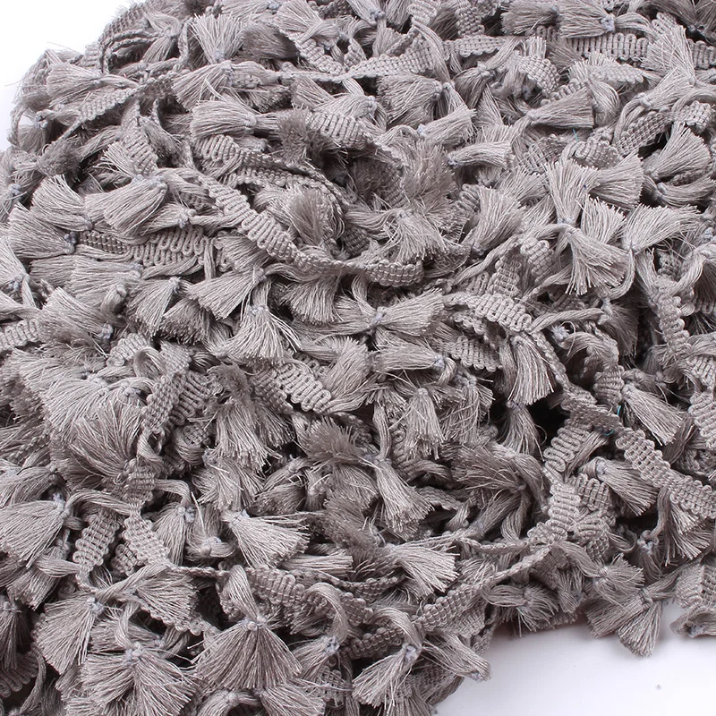 3 ярда 5 см серая кружевная ткань DIY Свадебная вечеринка ремесло лента с