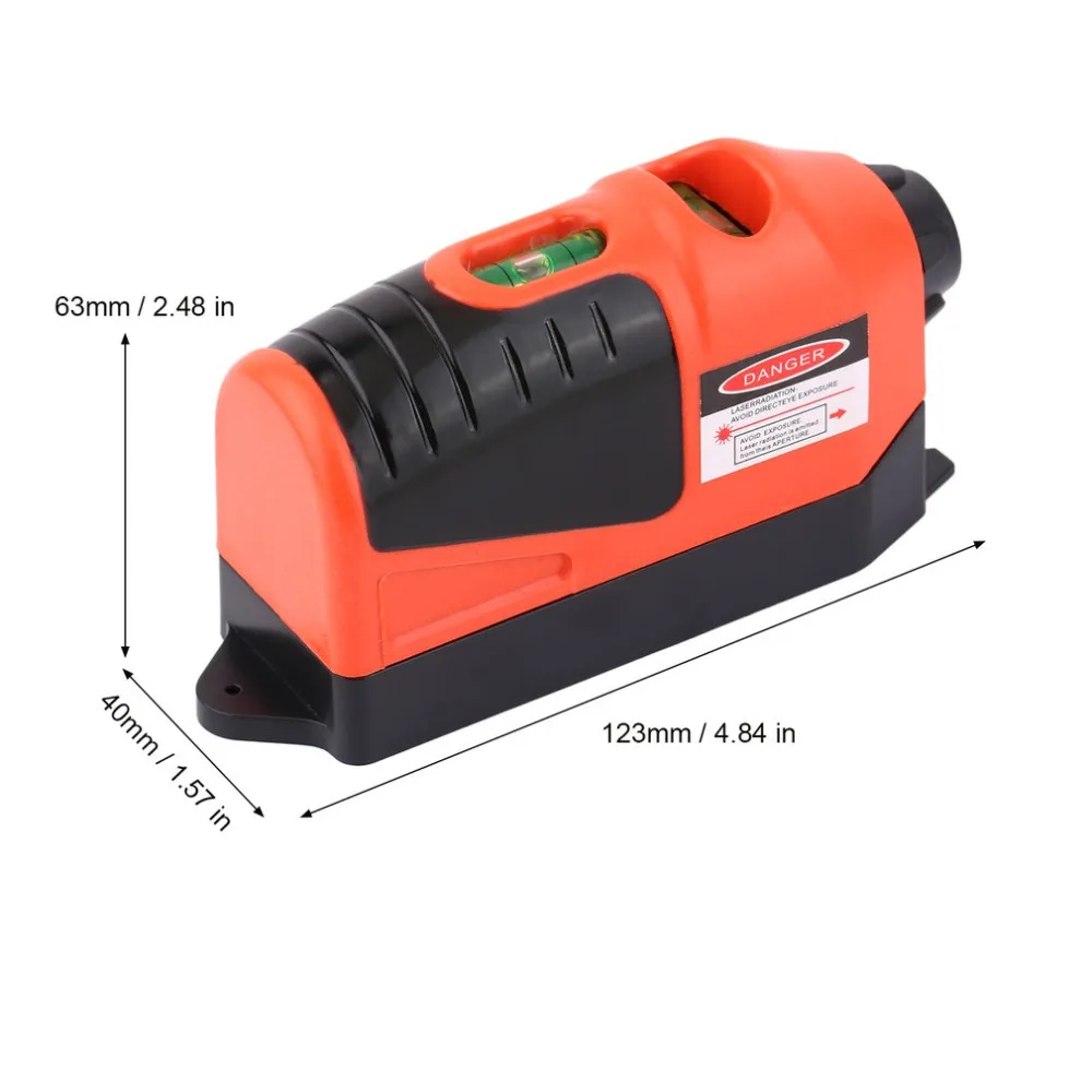 Universal Mini Measuring Portable Infrared Laser Level Meter Cross Line Tape 2.5 Meters Measurement Hand Tools | Инструменты