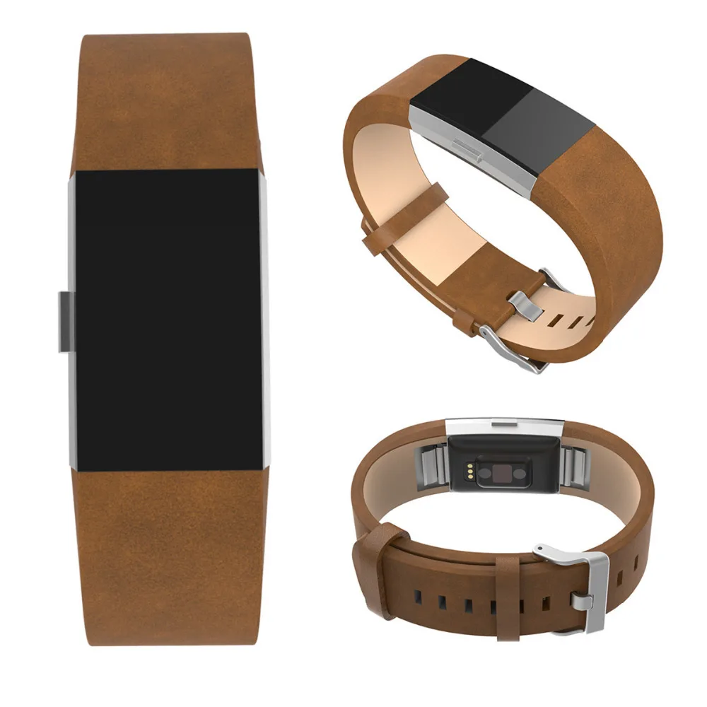 Сменные браслеты из натуральной кожи для браслета FitBit Charge 2