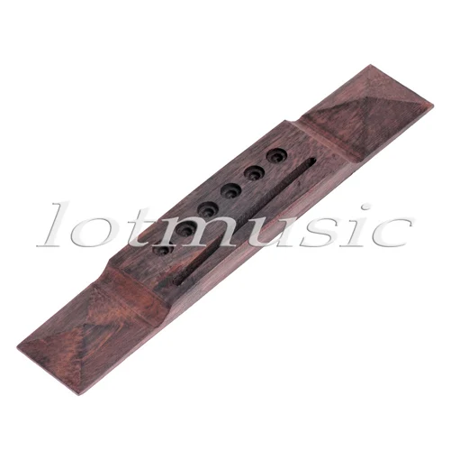 НОВЫЙ 5 шт. Нью Пирамида Акустическая Гитара Мост Нет Отделка Палисандр 6 Строка