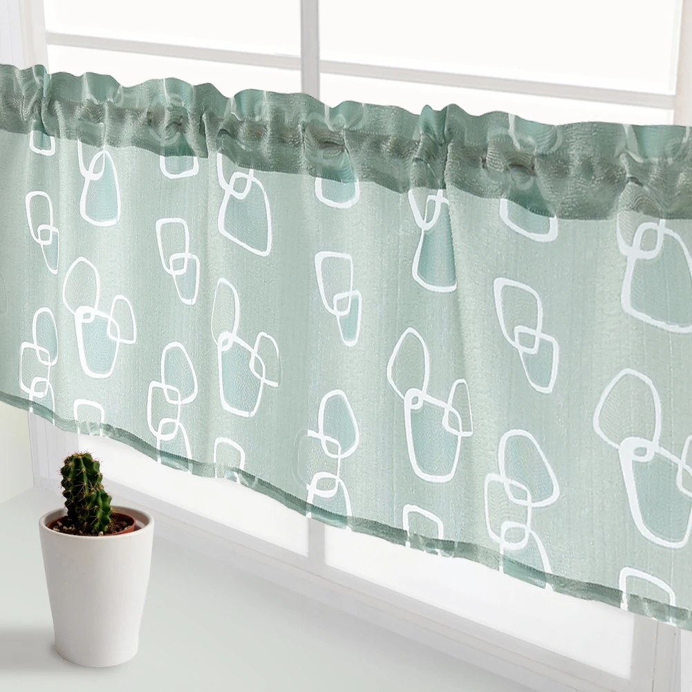 NAPEARL 1 шт. новые подзорные Короткие шторы для кухни окна универсальные прозрачные