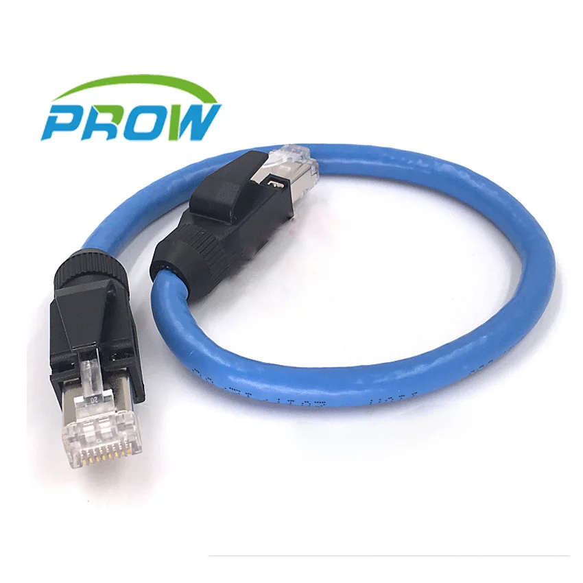 Промышленный Класс RJ45 TJ45 SM-RJ45H-8P 8-ядерный разъем 1000BASE-T EtherCat ethernet profinet кабель CC-Link