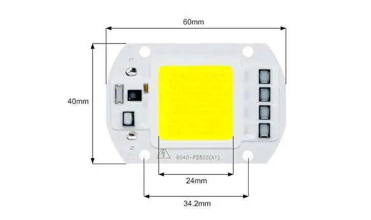 

AC220V AC110V 20W 30W 50W warm white full spectrum High voltage drive free light source LED Integrated Lamp beads A039