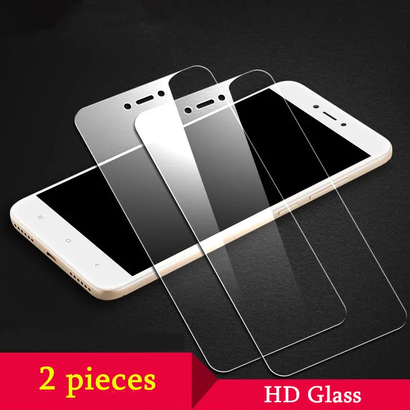 Clear glass 2pcs 2 шт закаленное стекло для Xiaomi Redmi Note 4 защита экрана 9H 2.5D анти-Blu-Ray стекло для Xiaomi Redmi Note 4 - Цвет: Clear glass 2pcs
